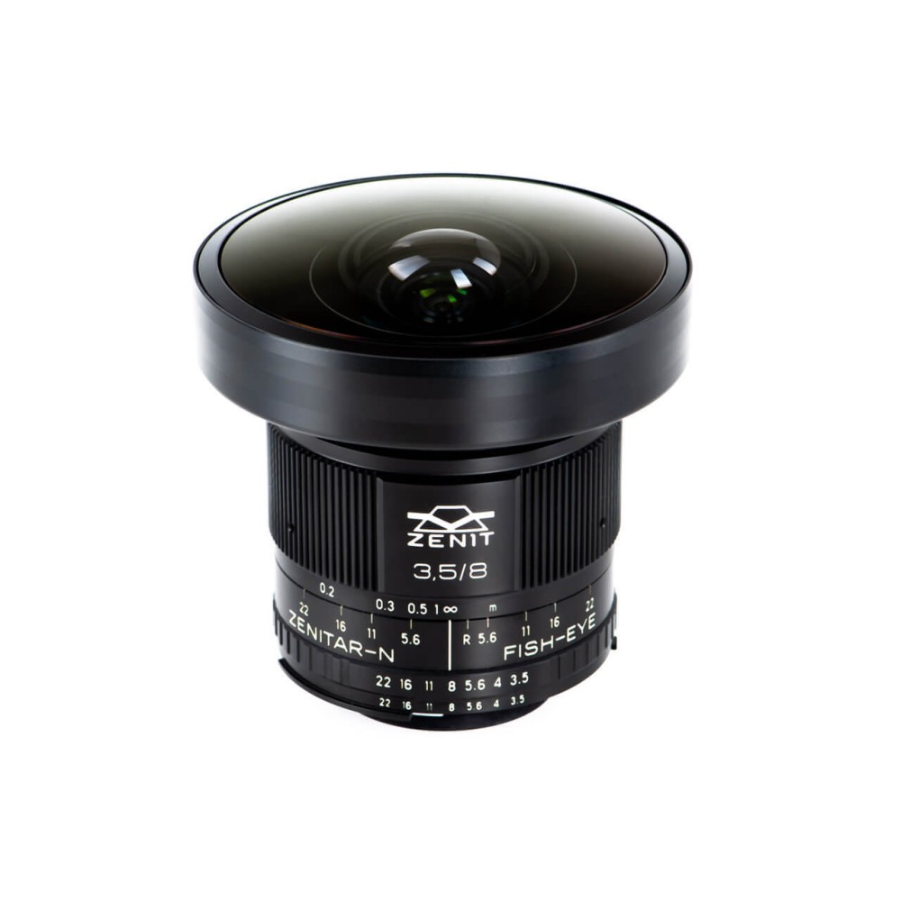 Объектив Зенит Зенитар-N 8mm f/3.5 Nikon F