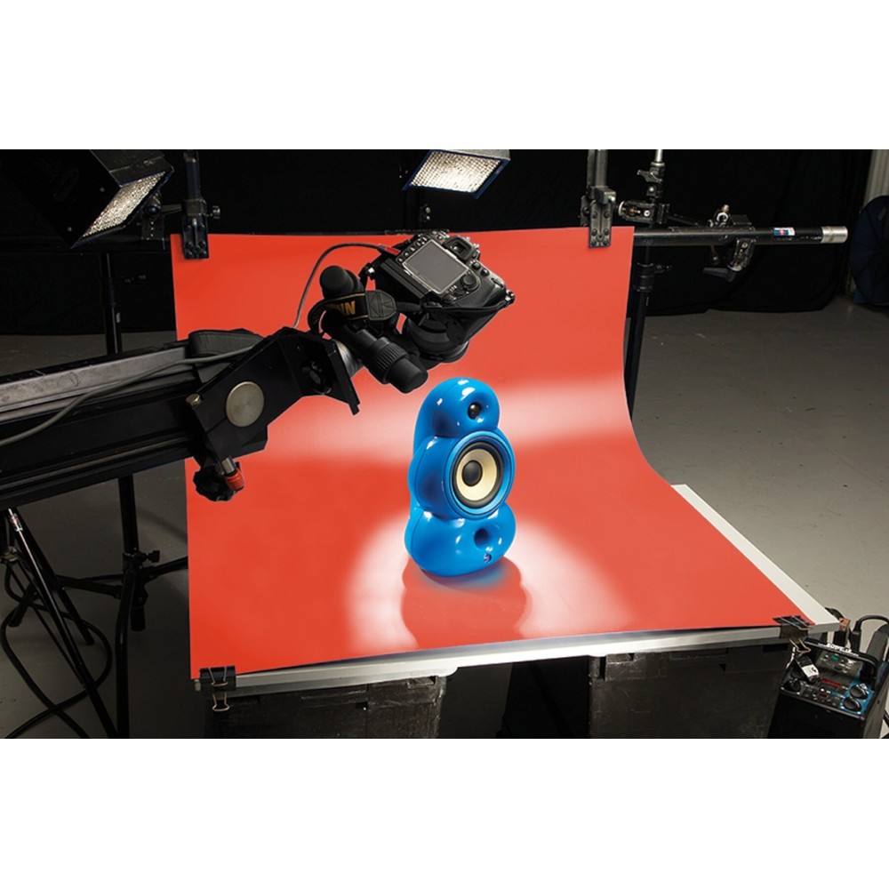 Фон ПВХ матовый Colormatt LL CO4550 Background PVC 100 х 130 см. Poppy