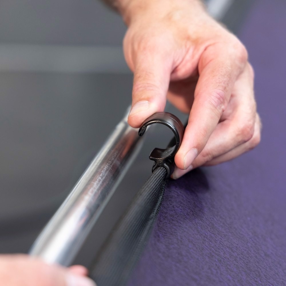 Фон тканевый Lastolite LL LB7938 EzyFrame Vintage Aubergine (2x2,3 м) на раме