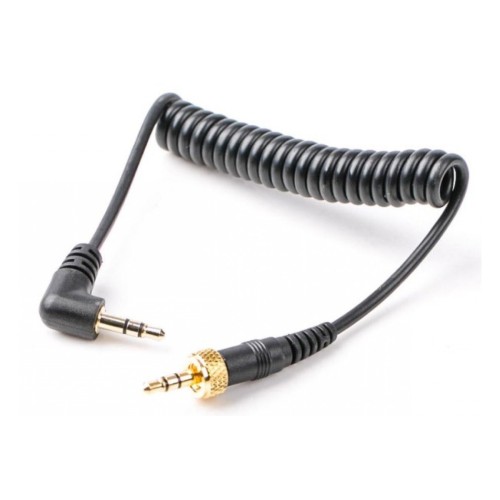 Кабель Saramonic SR-UM10-C35 3,5мм TRS с закруткой - 3,5мм TRS, спиральный длина 25-38 см