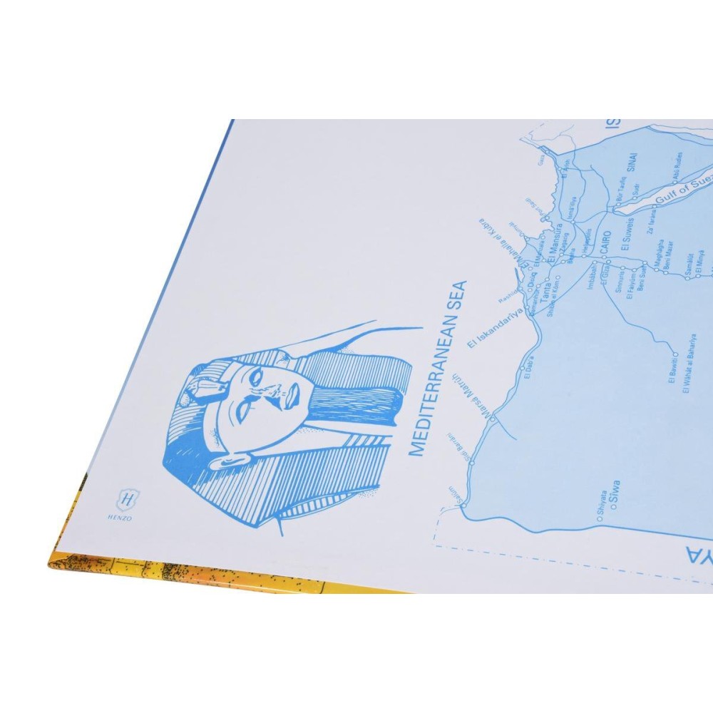 Фотоальбом Henzo Египет 28х30 на 60 стр., картон, синий (11.179.07)