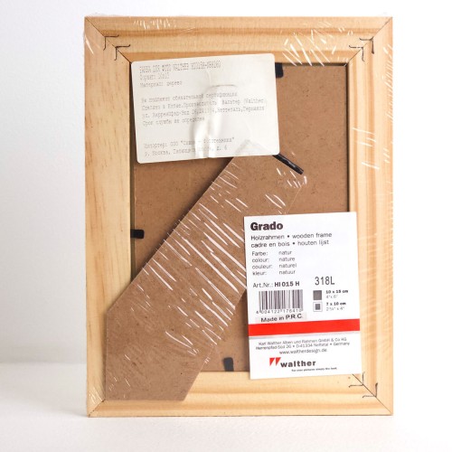 Фоторамка Walther Grado 10x15, дерево/стекло, натуральный (HI 015 H)
