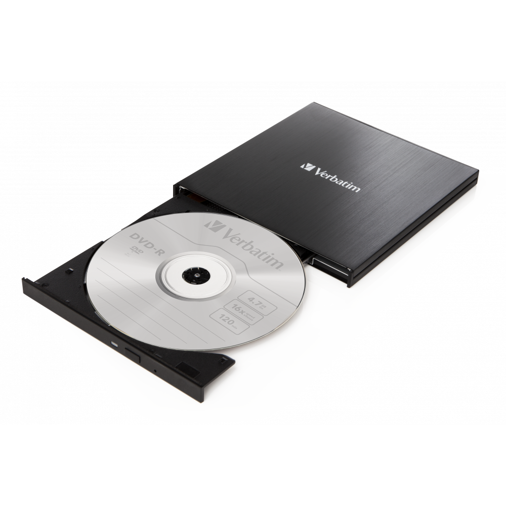 Привод внешний Verbatim Slimeline CD/DVD Writer USB-C 3.2 Gen 1