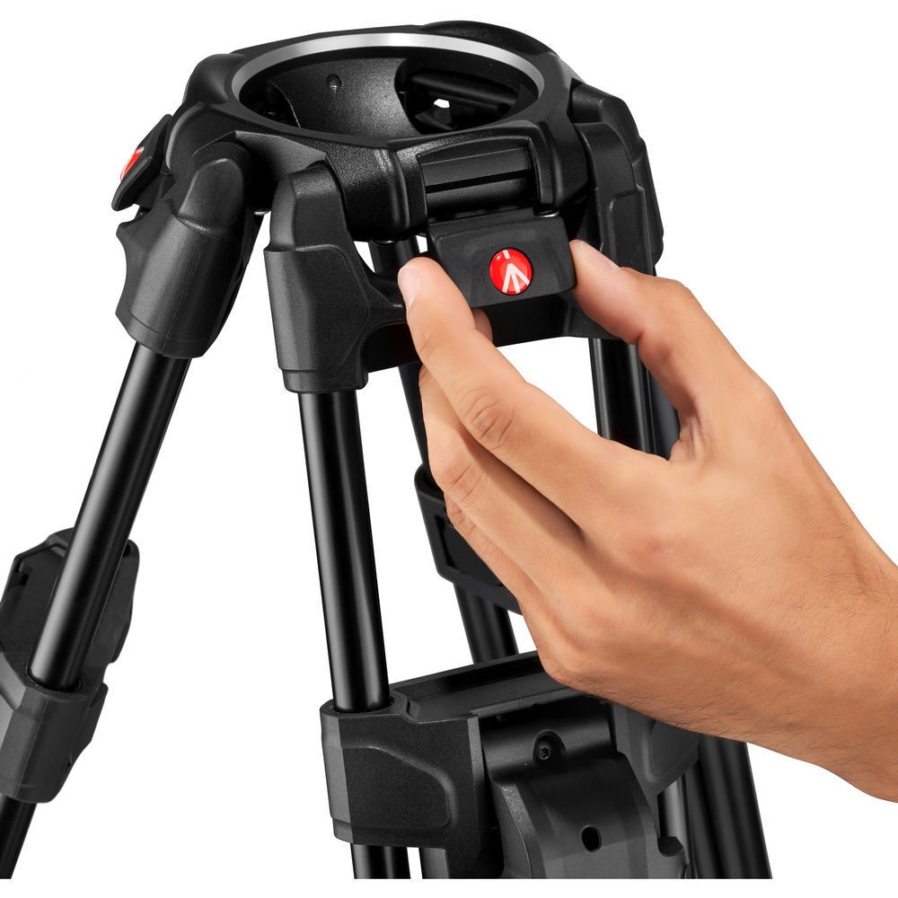 Видеоштатив Manfrotto MVTTWINFA Fast Twin алюминиевый