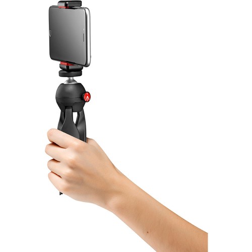Штатив Manfrotto MKPIXICLAMP-BK с держателем для смартфона