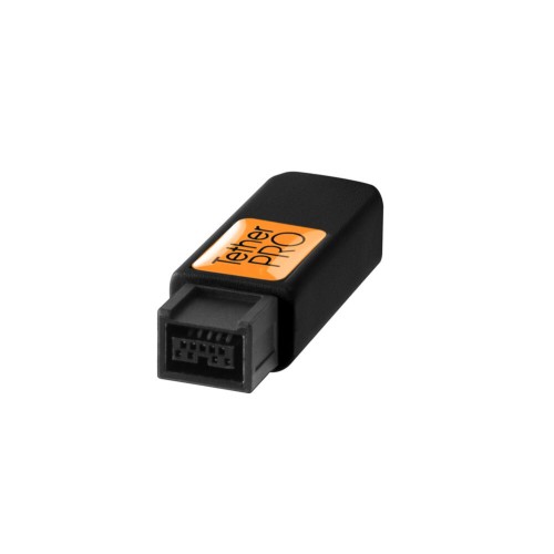 Кабель Tether Tools TetherPro FireWire 800 9-Pin to 9-Pin 4.6m Black (FW88BLK)