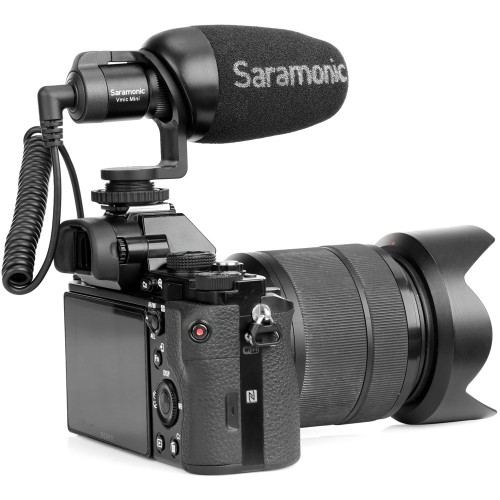 Микрофон накамерный Saramonic Vmic Mini направленный, разъем 3,5 мм TRRS/TRS