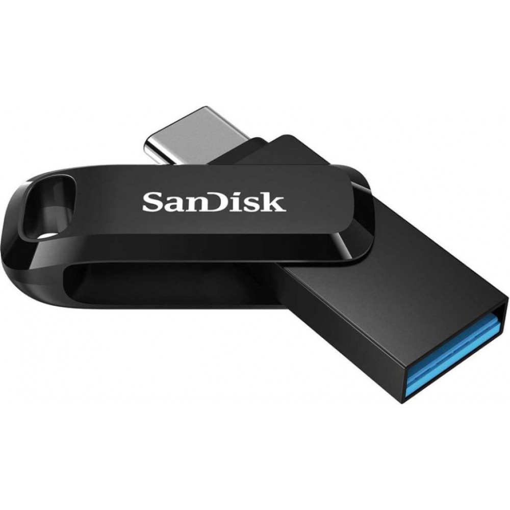 Флеш-накопитель SanDisk Ultra Dual Drive Go USB 3.2 Gen1 Type-C/USB-A 64GB, R 150 МБ/с