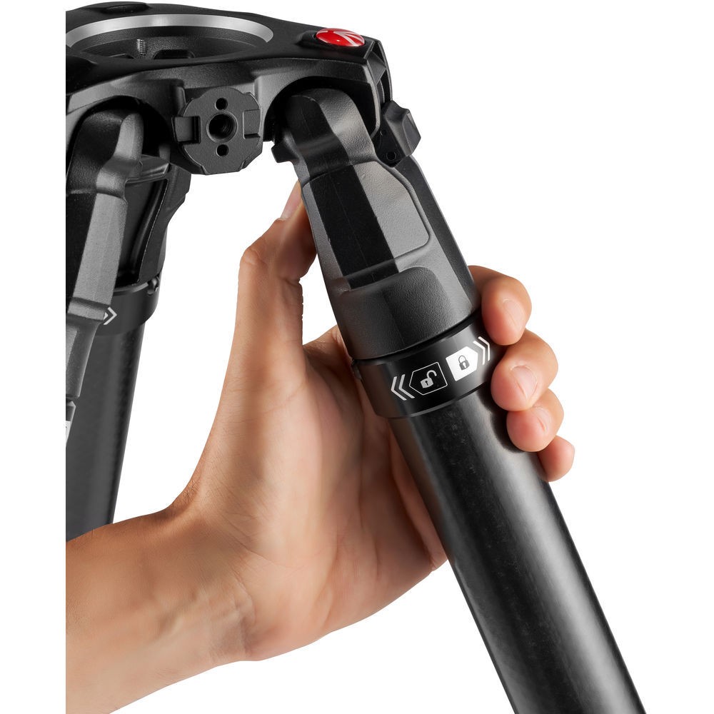Видеоштатив Manfrotto MVK612SNGFC Fast Single карбоновый с головой Nitrotech 612