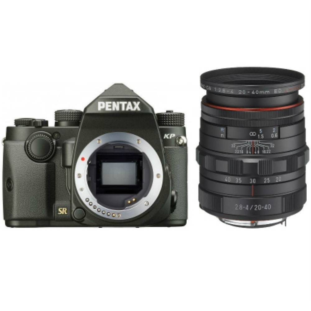 Фотоаппарат Pentax KP Kit DA 20-40 Lim Black (3 рукоятки в комплекте)