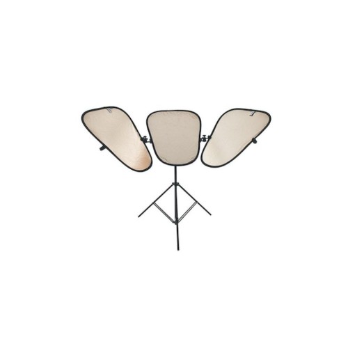 Трифлектор Lastolite LL LR2933SP Triflector MKII золотистый/серебряный с креплением и стойкой