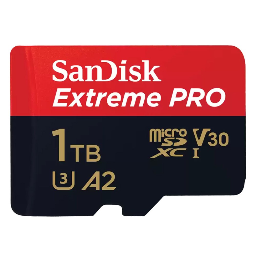 Карта памяти SanDisk Extreme Pro microSDXC 1TB UHS-I U3 V30 A2, R/W 160/90 МБ/с