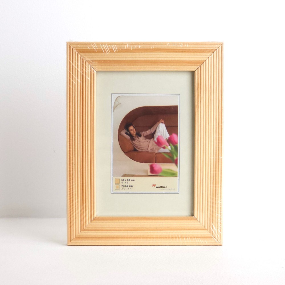 Фоторамка Walther Grado 10x15, дерево/стекло, натуральный (HI 015 H)