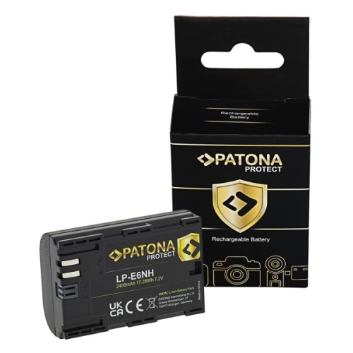 Аккумулятор Patona Protect аналог Canon LP-E6NH