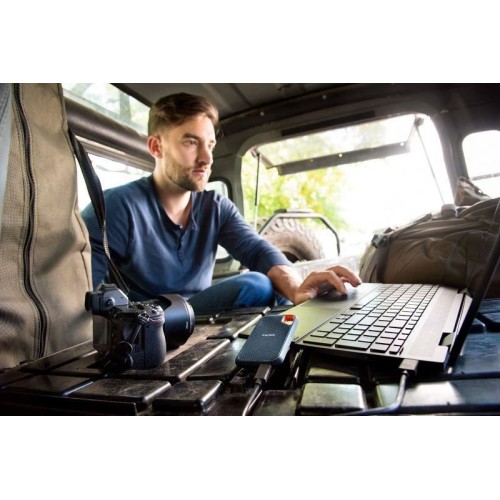 Внешний накопитель SanDisk Extreme Portable SSD V2 USB 3.2 Gen2 Type-C 500GB, R/W 1050/1000 МБ/с