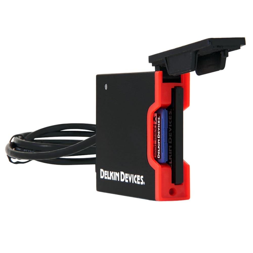 Кардридер Delkin Devices USB 3.0 Dual Slot SD UHS-II/CF UDMA7 Reader