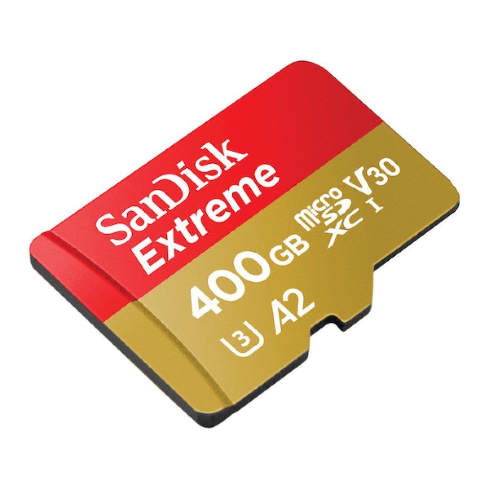 Карта памяти SanDisk Extreme microSDXC 400GB UHS-I U3 V30 A2