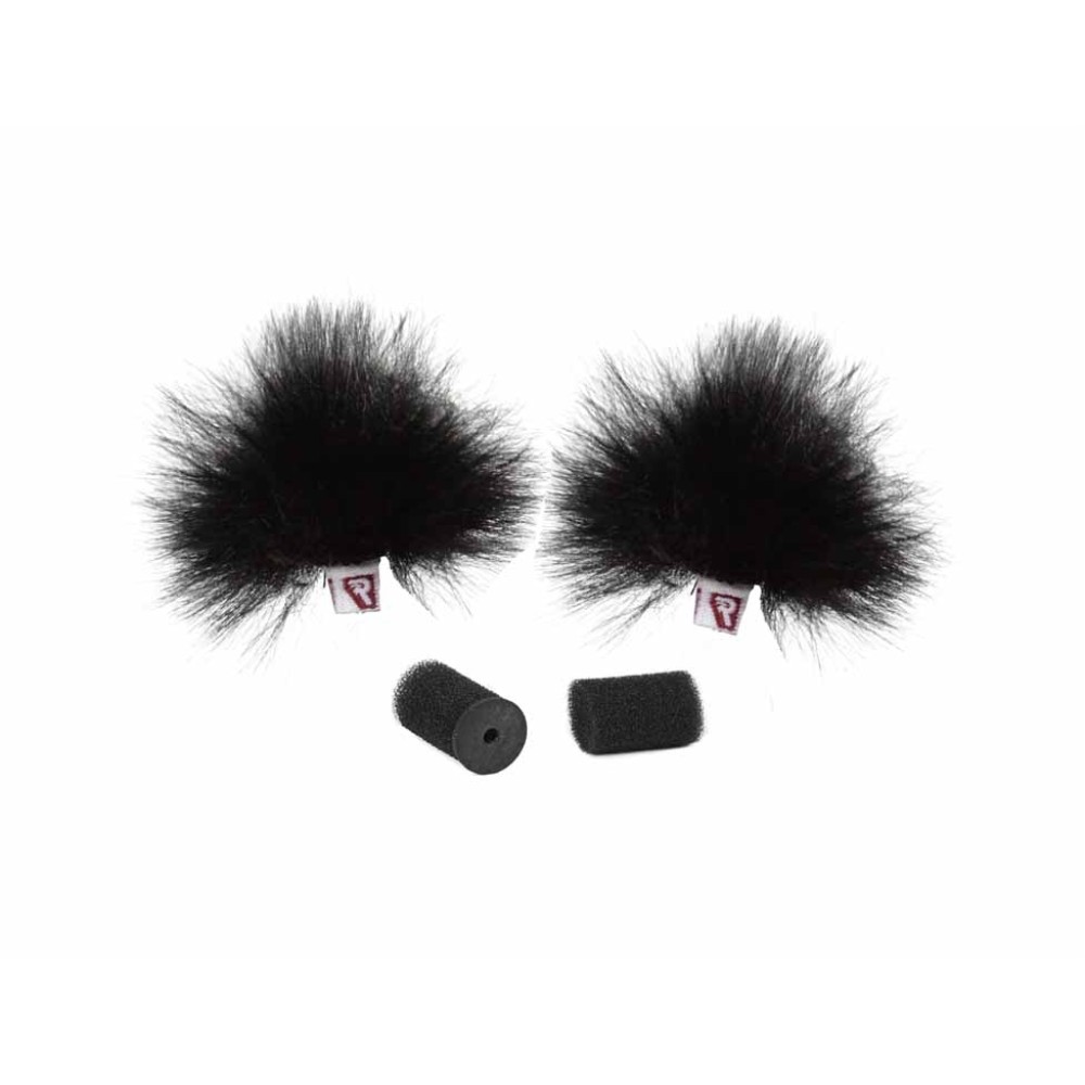 Ветрозащита Rycote Black Ristretto Lavalier Windjammer - 2шт (RYC065552)