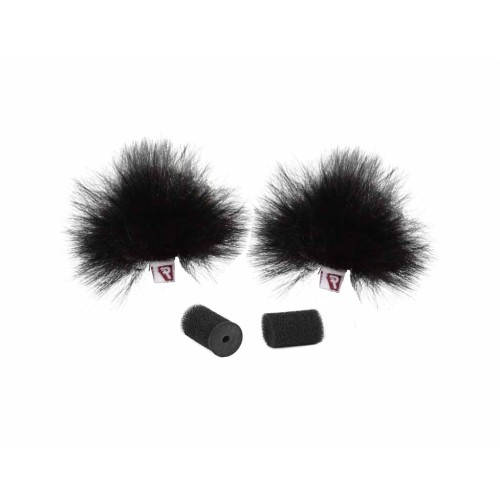 Ветрозащита Rycote Black Ristretto Lavalier Windjammer - 2шт (RYC065552)