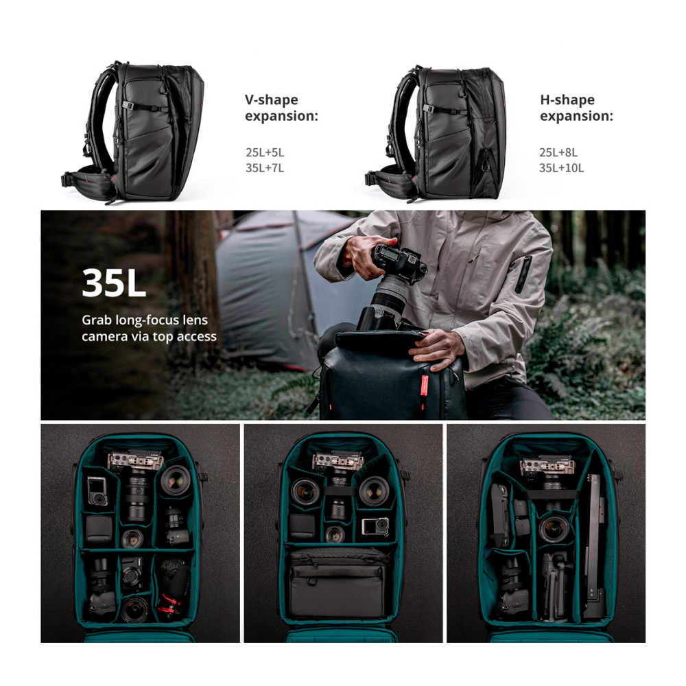 Рюкзак PGYTECH OneMo 2 35L Space Black