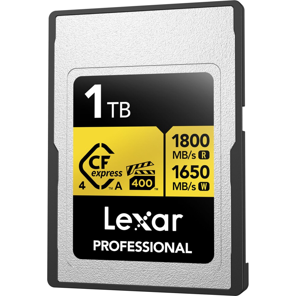 Карта памяти Lexar Professional Gold CFexpress 4.0 Type A 1TB VPG400, R/W 1800/1650 МБ/с