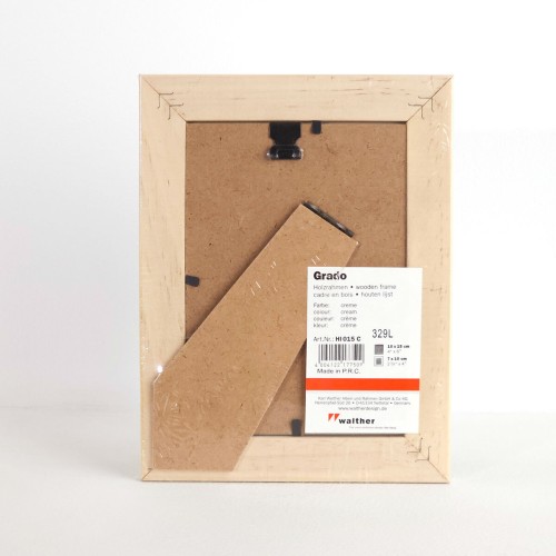 Фоторамка Walther Grado 10x15, дерево/стекло, бежевый (HI 015 С)