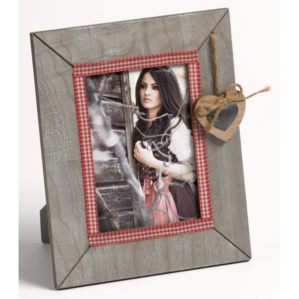 Фоторамка Walther Bavarian 10x15, дерево/стекло, синий (QY 015 D)