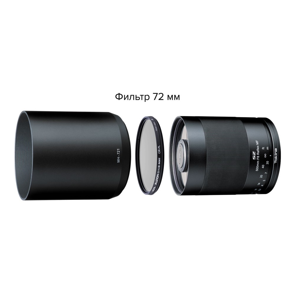 Объектив Tokina SZ SUPER TELE 500mm F8 Reflex MF для Canon EF-M