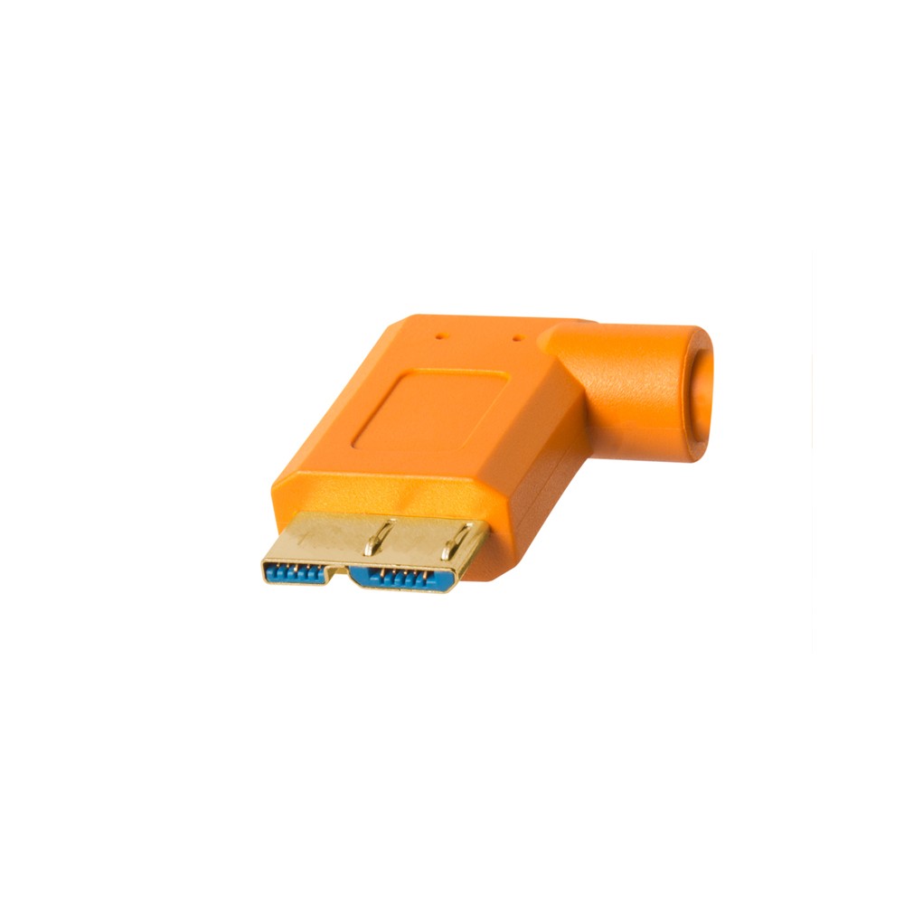 Кабель Tether Tools TetherPro USB 3.0 to Micro-B Right Angle 4.6m Orange [CU61RT15-ORG]