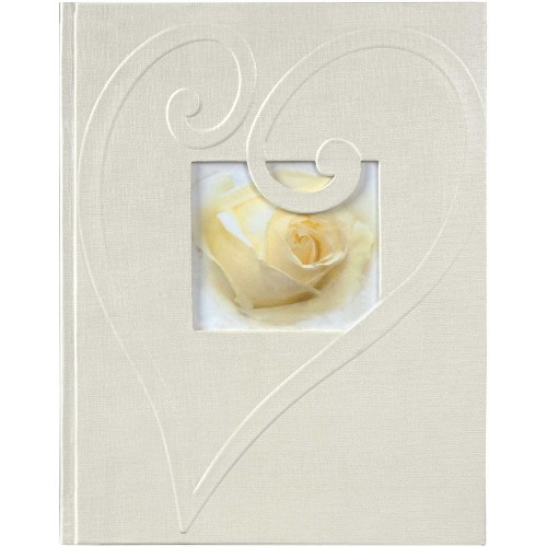 Фотоальбом Innova Wedding memories 25x32 на 30 стр., магнитный, винил, белый (Q211296)