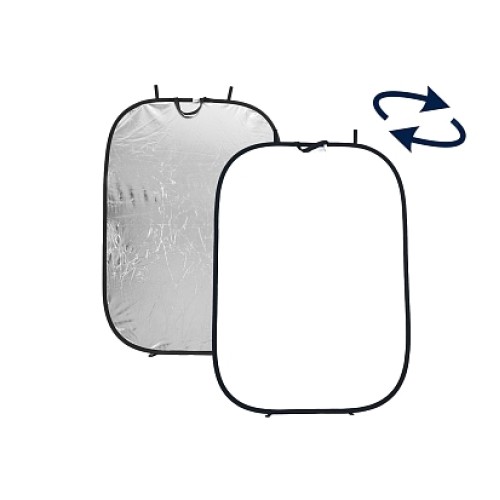 Отражатель Lastolite LL LR7231 180х125см серебро/белый