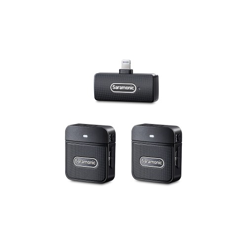 Радиосистема Saramonic Blink100 B4 TX+TX+RX приемник + 2 передатчика, разъем Lightning