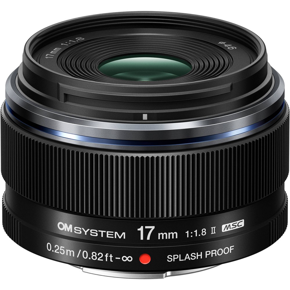 Объектив OM System M.Zuiko Digital 17mm F1.8 II черный