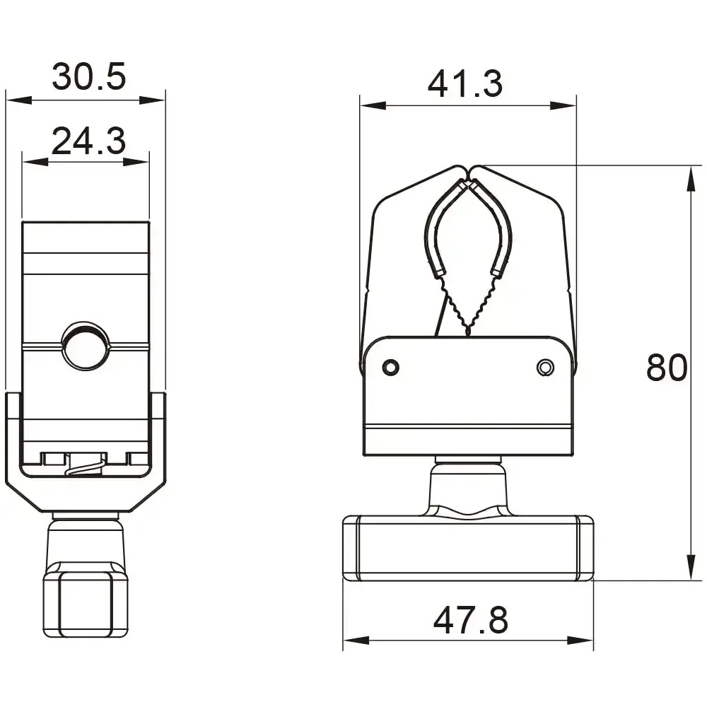 Зажим Kupo KCP-730B Super Claw Clamp