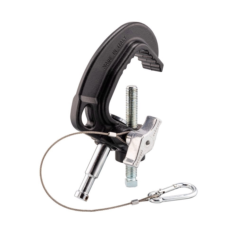 Зажим струбцинный Avenger C210D Baby Pipe Clamp с пальцем 16 мм без воротка