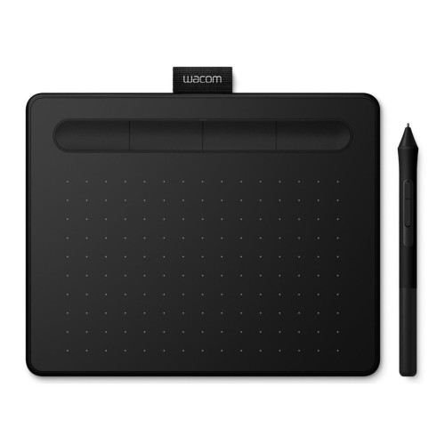 Графический планшет Wacom Intuos S черный