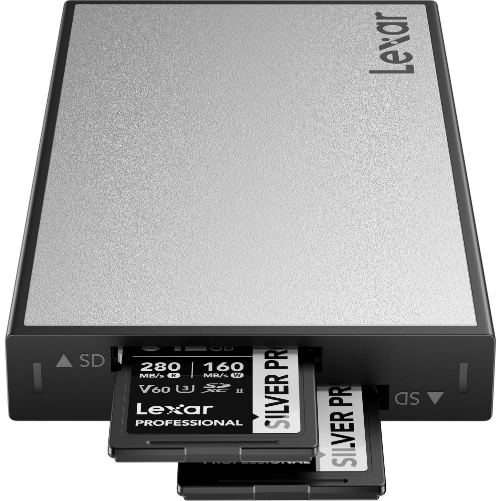 Картридер Lexar Professional Workflow Dual-Slot SD UHS-II USB 3.2 Gen 2