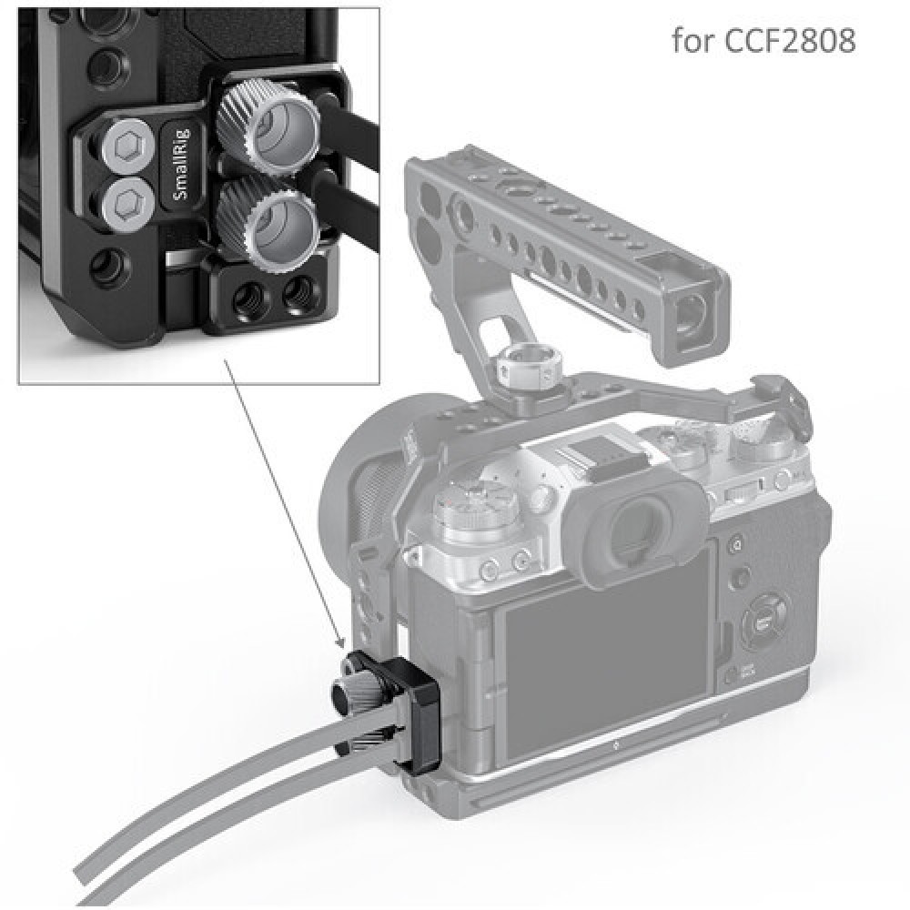 Держателей кабелей SmallRig BSC2809, HDMI и USB-C, для X-T4