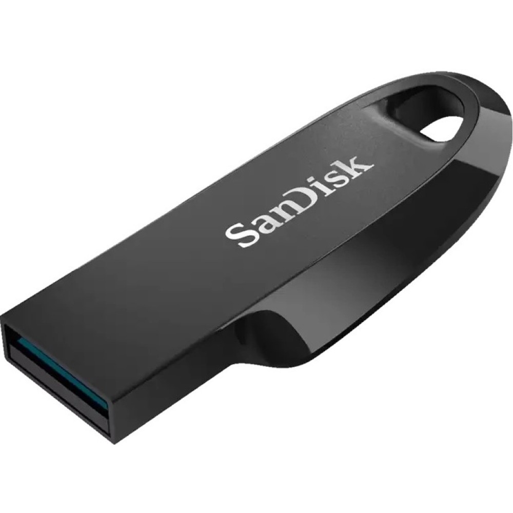 Флеш-накопитель SanDisk Ultra Curve USB 3.2 Gen1 32GB, R 100 МБ/с черный