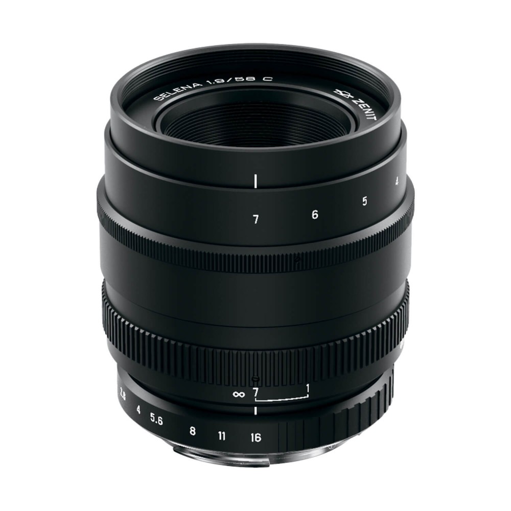 Объектив Зенит Селена 58mm f/1.9 байонет Nikon F