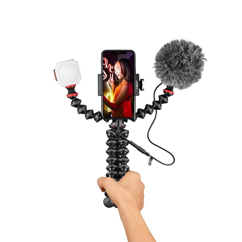 Комплект Joby GorillaPod Mobile Vlogging Kit с микрофоном и светильником