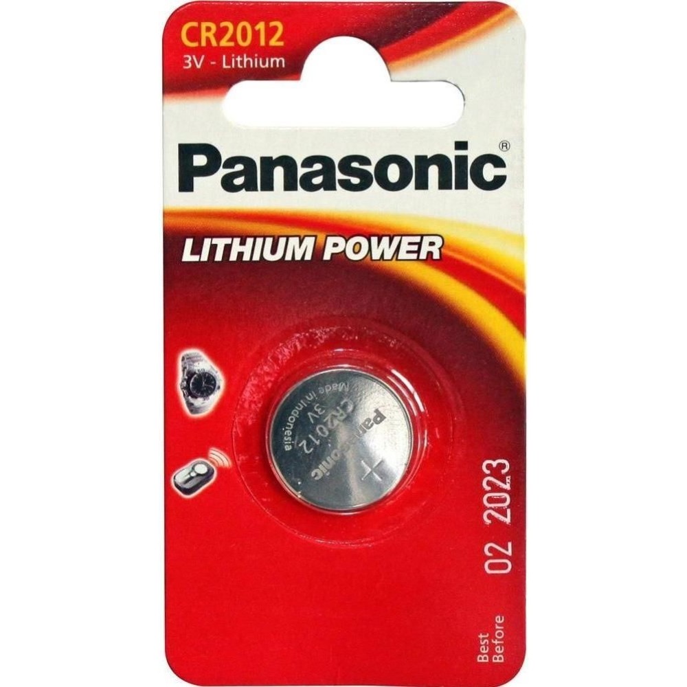 Батарейка Panasonic Lithium Power CR-2012 литиевая 1 шт
