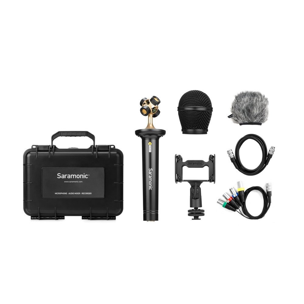 Микрофон Saramonic SR-VRMIC 3D VR суперкардиоидный, разъем DIN12M