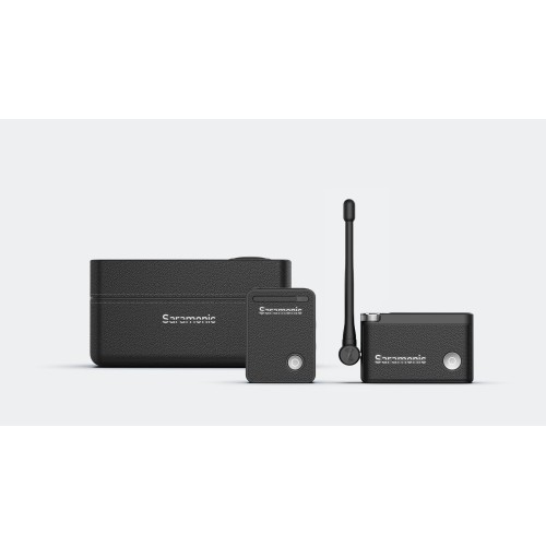 Радиосистема Saramonic Ultra 01 (TX+TX+RX) приёмник + 2 передатчика универсальная, чёрная