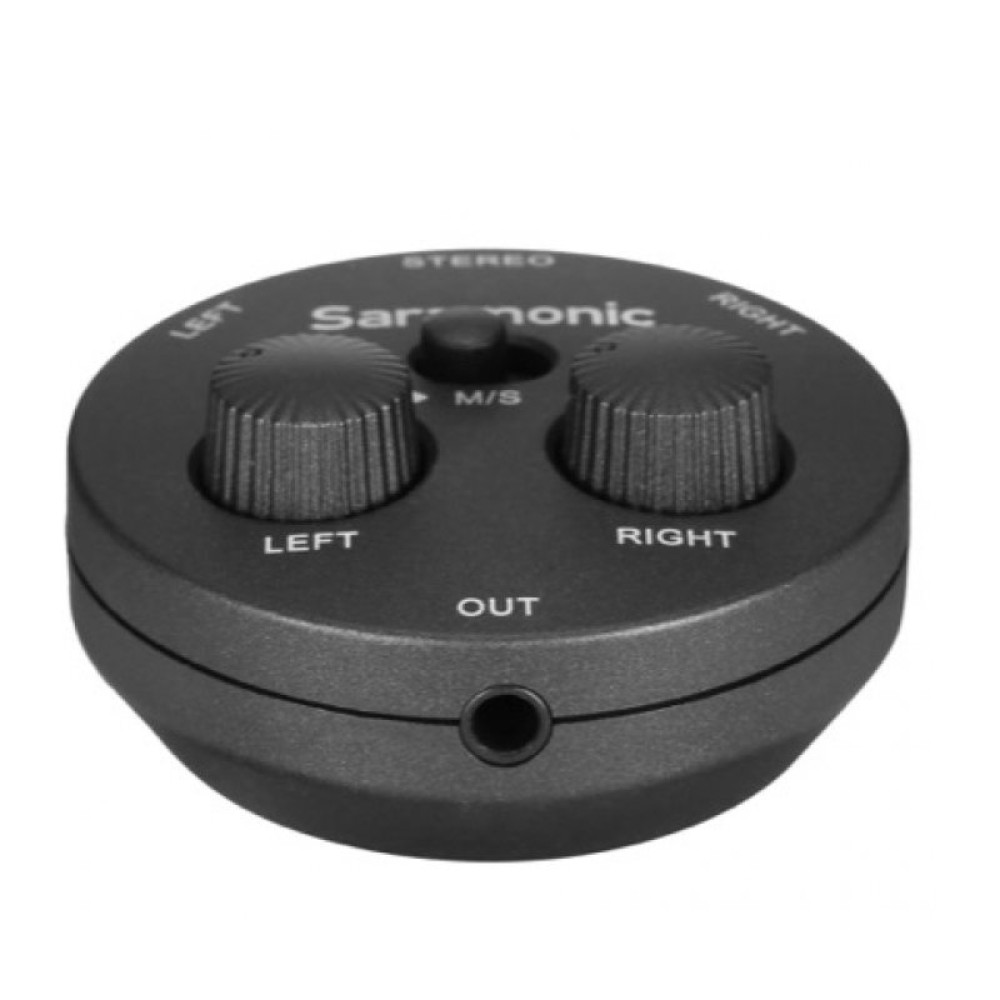 Микшер Saramonic AX1 2-канальный 3,5 мм, вход: 2х 3,5 мм
