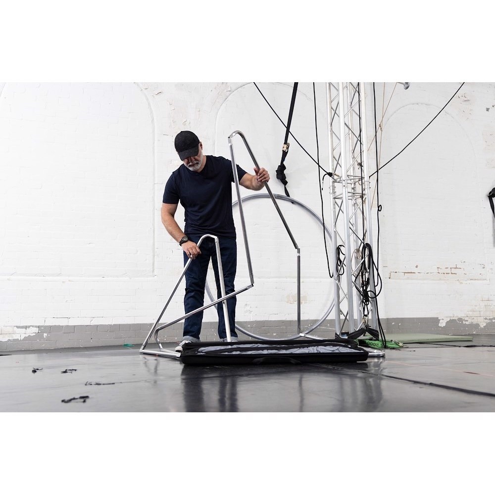 Фон тканевый Lastolite LL LB7938 EzyFrame Vintage Aubergine (2x2,3 м) на раме