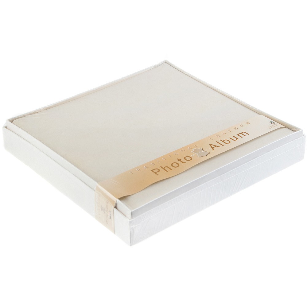 Фотоальбом Innova Bonded Leather 36х36 на 60 стр., под уголки, винил, бежевый (Q609936)