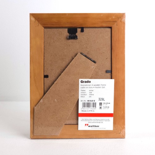 Фоторамка Walther Grado 10x15, дерево/стекло, дуб (HI 015 E)