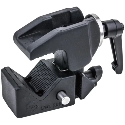 Зажим Kupo KCP-710B Convi Clamp Black W/Ratchet Handle & KCP-7SDL Saddle