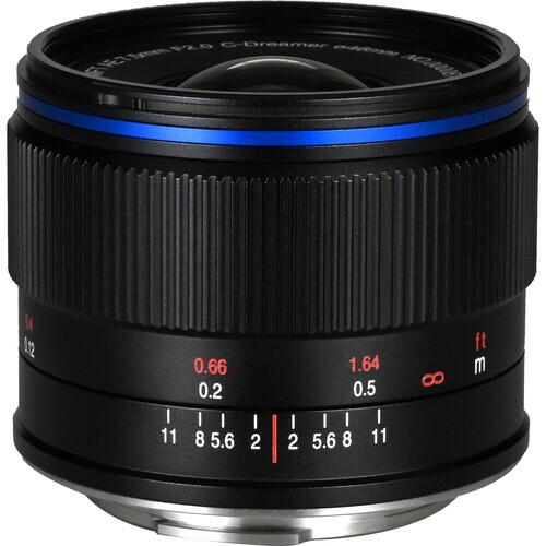 Объектив Laowa 7.5mm F/2 STANDARD LENS BLACK байонет Micro 4/3